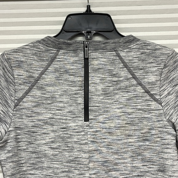 Athleta En Route Space Dye Gray Fit & Flare Casual Dress Size XS tall - Picture 7 of 10